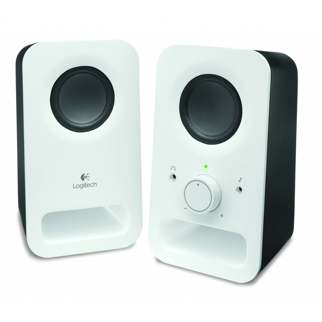 LOGITECH 980-000815 Z150 6W 1+1 Kulaklık Jaklı Kompakt Stereo Speaker (Beyaz)(1923)