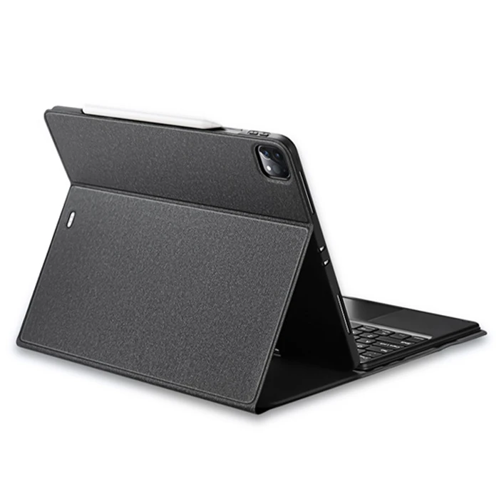 Dux Ducis iPad Pro 12.9 (2020/2021/2022) TK Series Kablosuz Bluetooth Klavye Touchpad Kılıf-(5775)