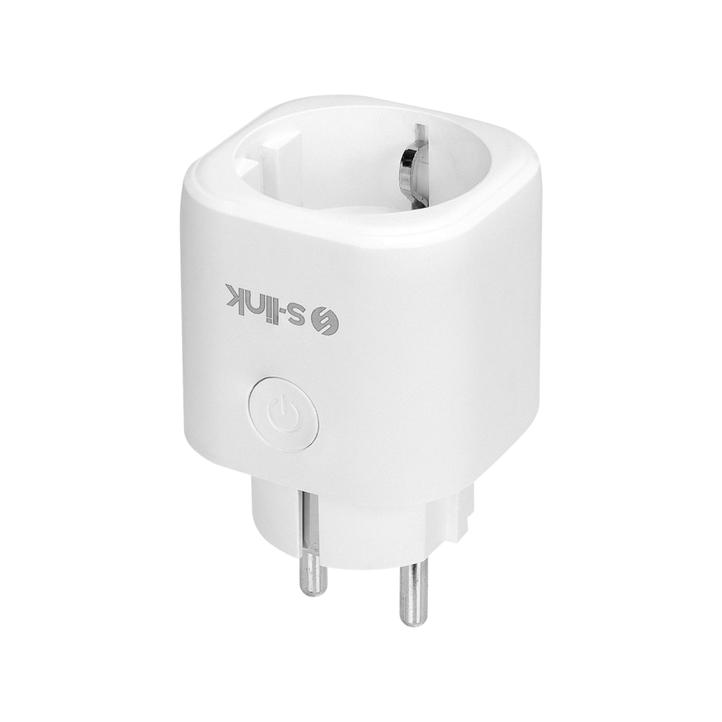 S-LINK SL-14 1 Soket Akım Korumalı Priz 16A WiFi 2.4Ghz Bluetooth TUYA Yazılım Destekli internet üzerinden Yönetilebilir(1923)