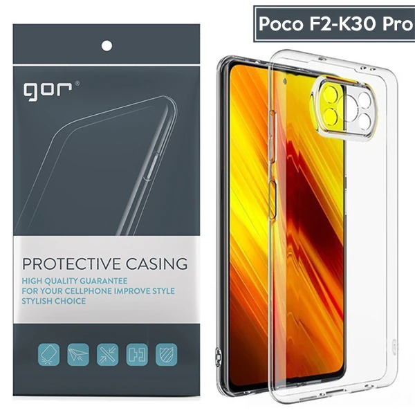 GOR Xiaomi Poco X3  Şeffaf Kamera Korumalı Ultra Slim Tpu Kılıf-(5775)