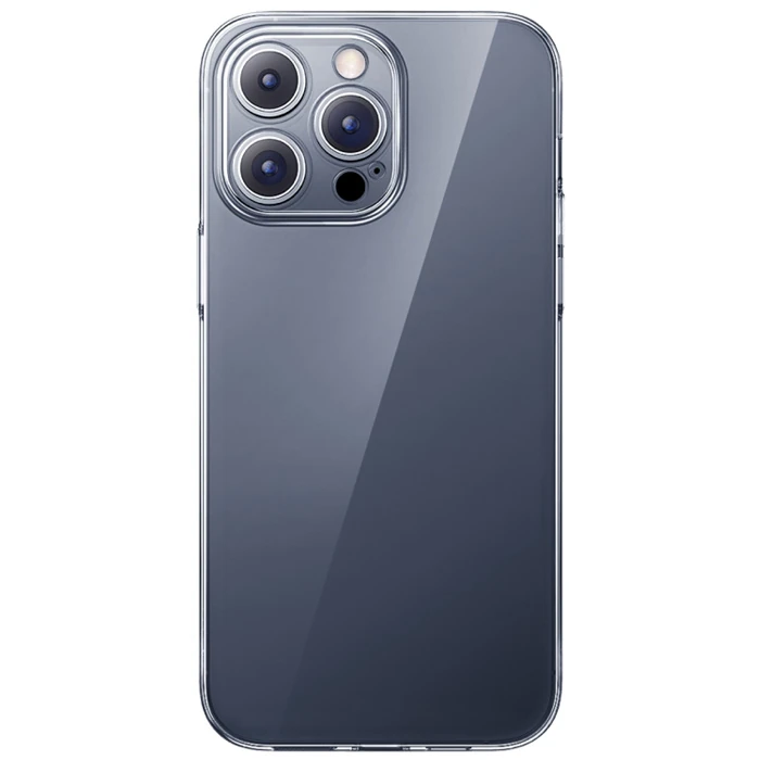 Baseus iPhone 15 Pro Max Lucent Serisi Ultra İnce Transparan Kılıf-(5775)