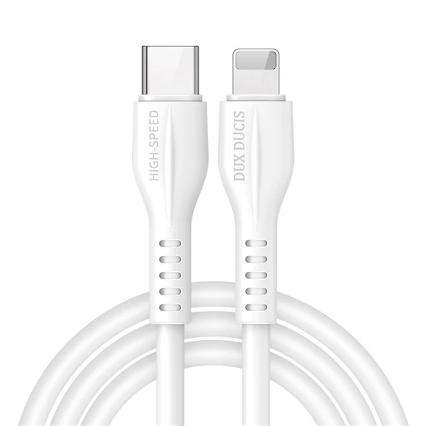 DUX DUCİS İPhone 20W Hızlı Şarj İPhone 14 13- 1211 Şarj Kablosu 1metre-(5775)