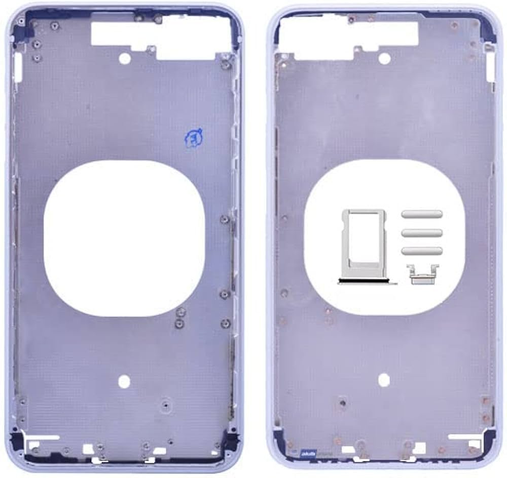 İPhone 8  Plus Orta Kasa Ve Sim Kapağı Tutucu-(5775)